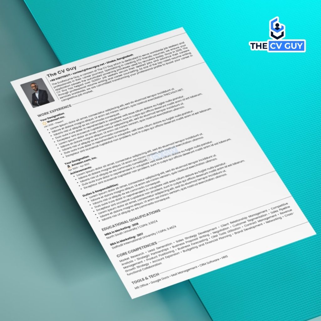 Best ATS Resume/CV Templates Collection 2025 by The CV Guy – Professional, ATS-friendly resume design