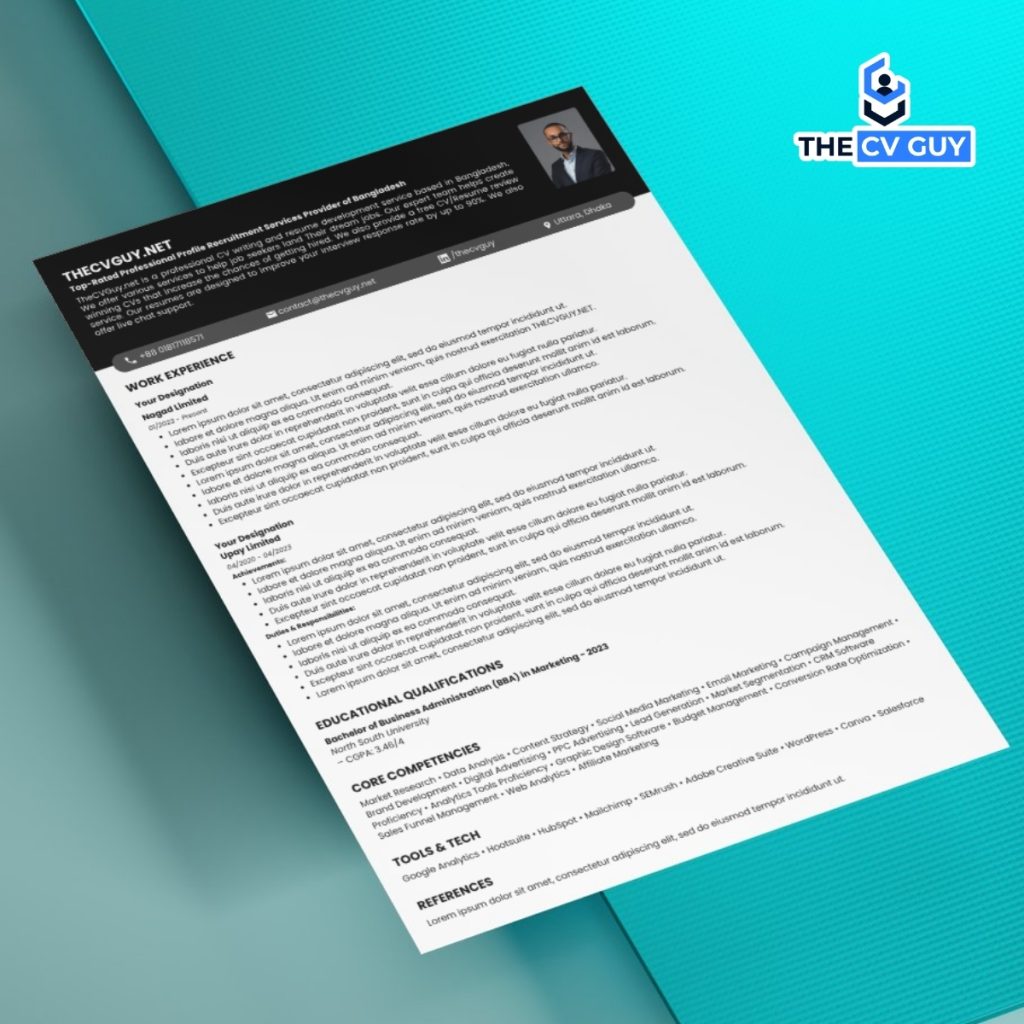 Best ATS Resume/CV Templates Collection 2025 by The CV Guy – Professional, ATS-friendly resume design
