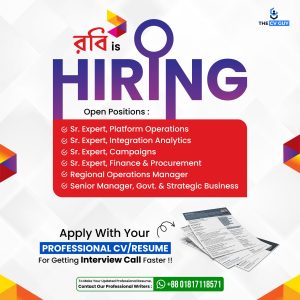 Robi is Hiring for multiple Roles - The CV Guy