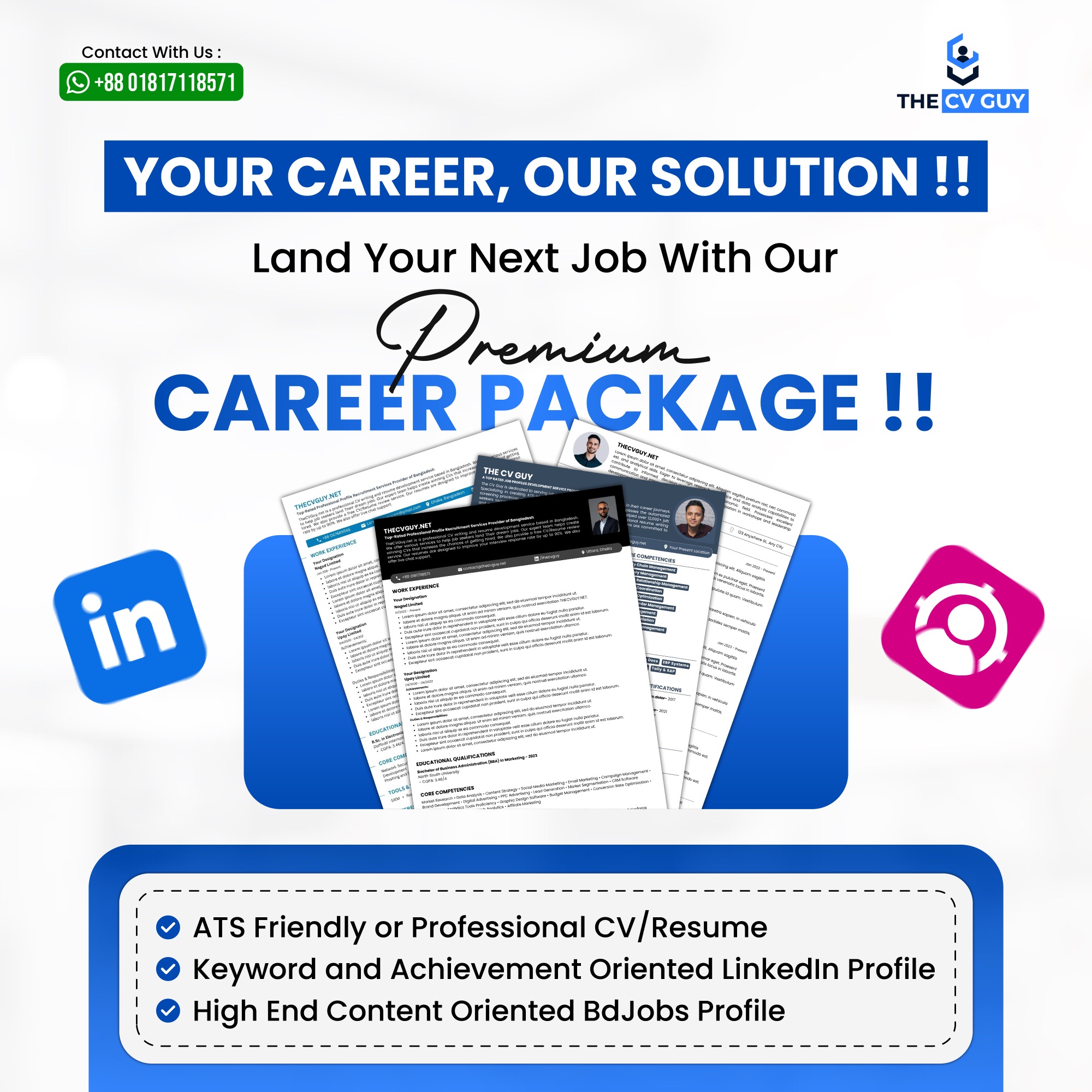 ATS Friendly CV - The CV Guy