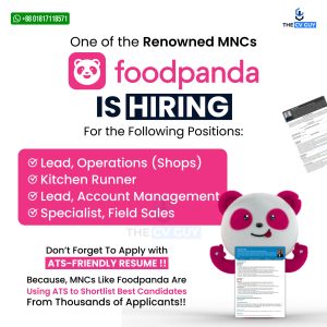 Job Opportunities in FoodPanda