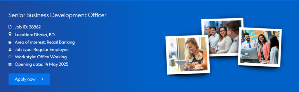 Jobs at Standard Chartered Bank Bangladesh