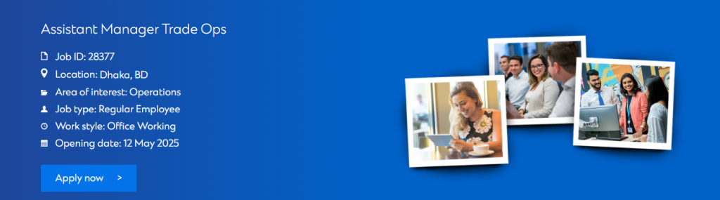 Jobs at Standard Chartered Bank Bangladesh
