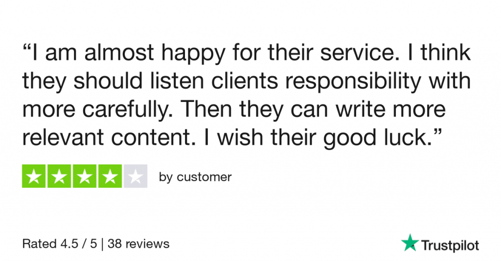 trustpilot reviews of thecvguy; best resume writer around me