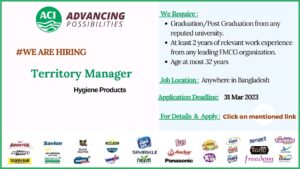 Read more about the article Territory Manager Job at ACI