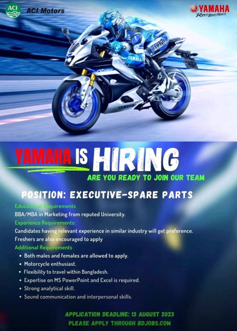 Read more about the article YAMAHA is hiring Marketing Graduates