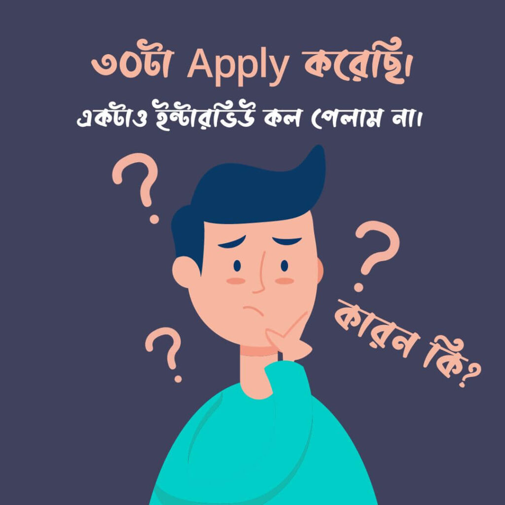 চাকরি তে অ্যাপ্লাই করার নিয়ম