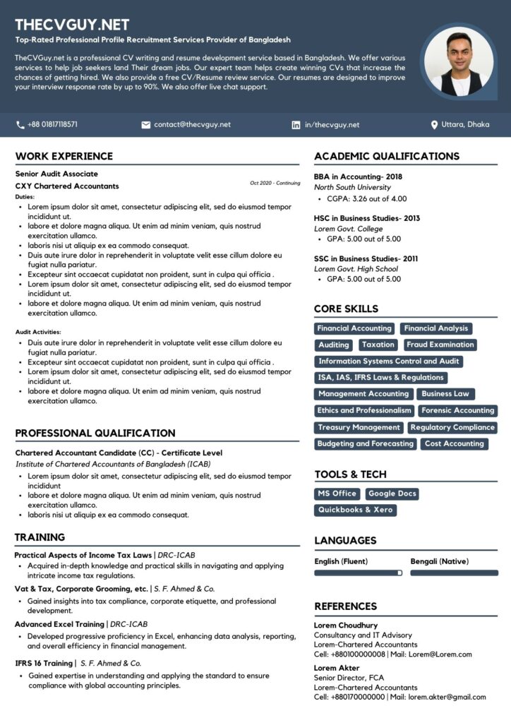 Resume template by thecvguy