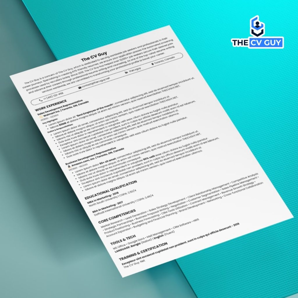 Best ATS Resume/CV Templates Collection 2025 by The CV Guy – Professional, ATS-friendly resume design
