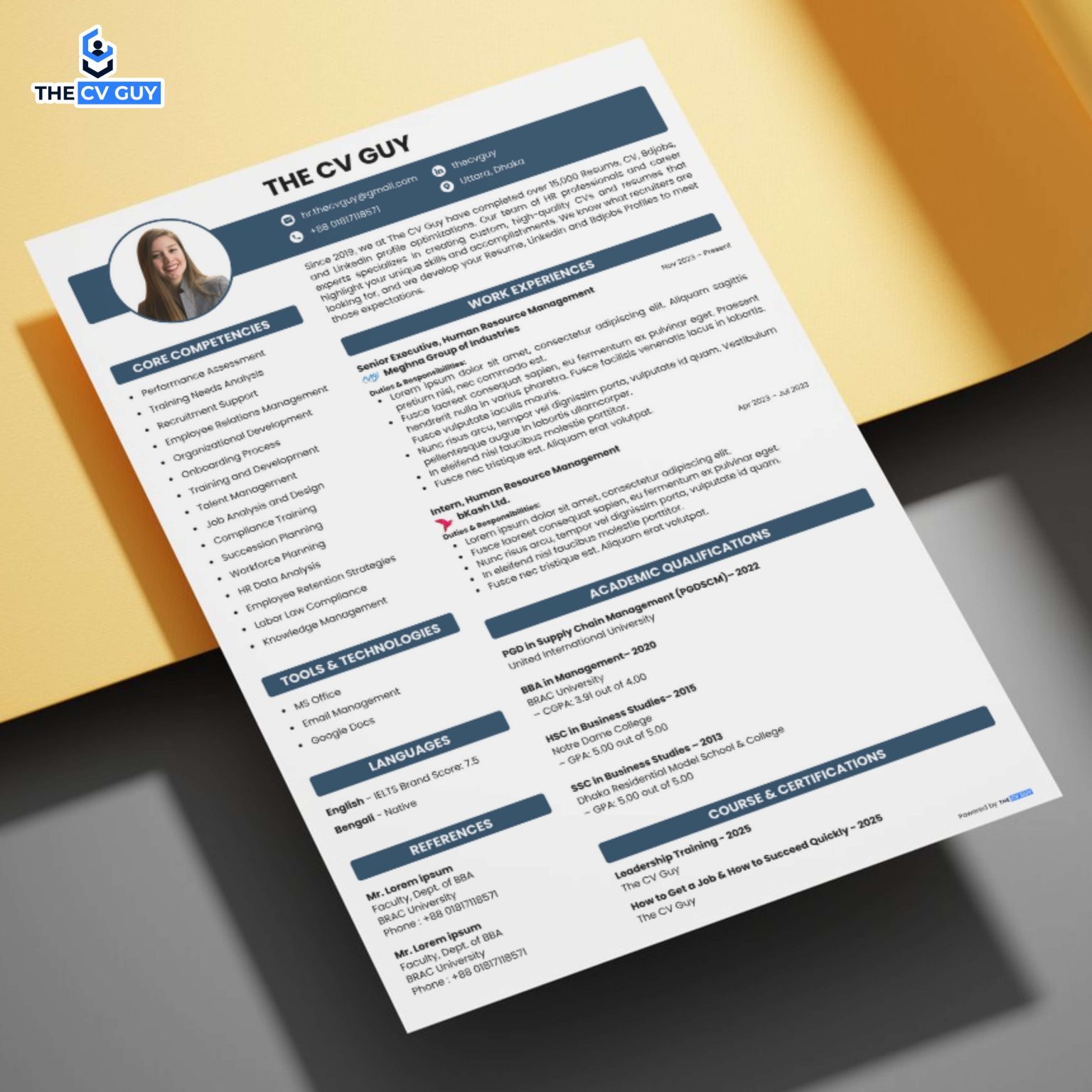 Top 25+ CV Format in 2025 | Resume Template | CV Format BD