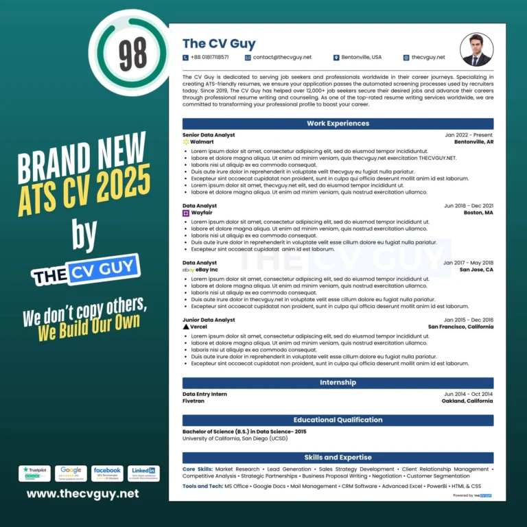 Best ATS Resume/CV Templates collection of 2025, The CV Guy