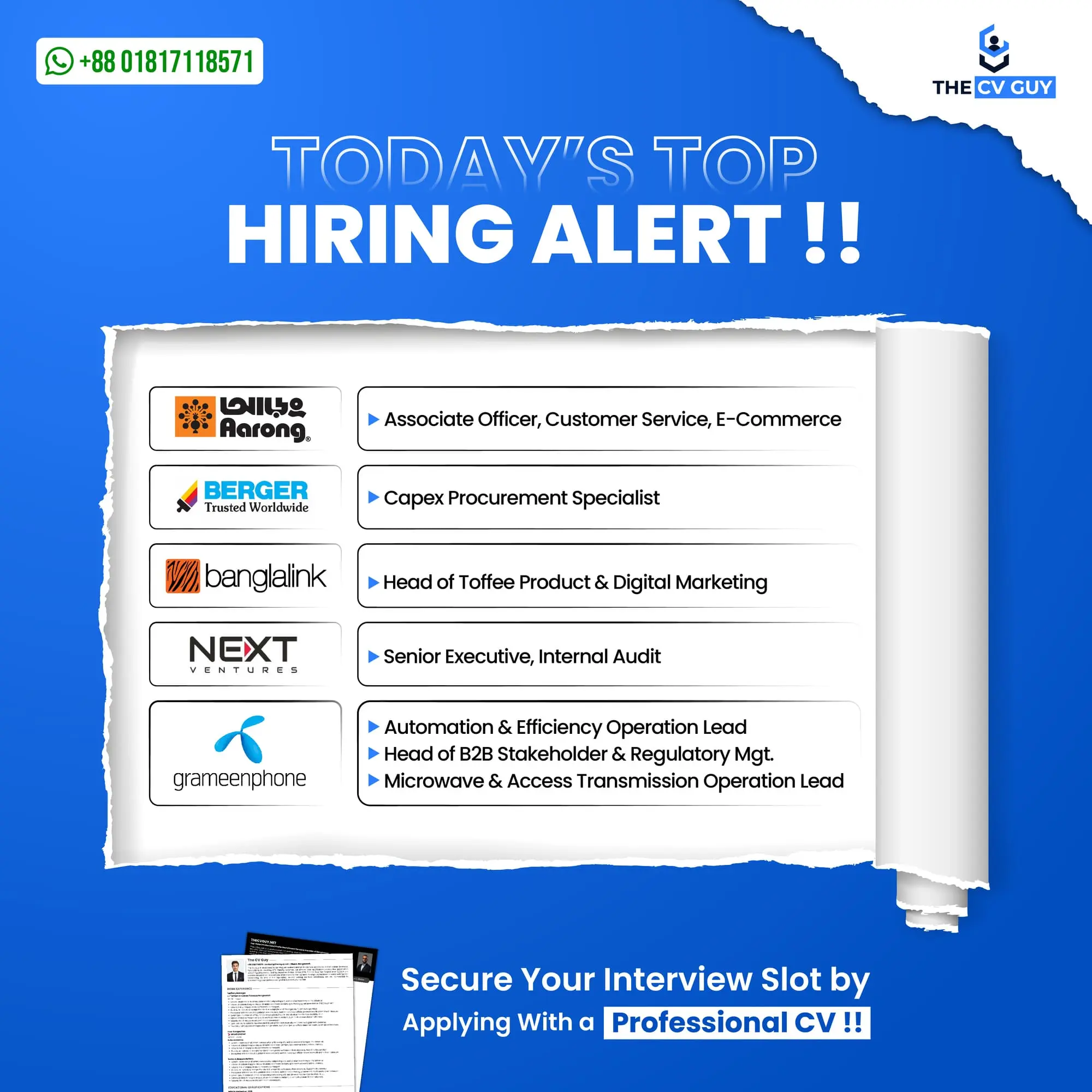 Top Companies Hiring in Bangladesh