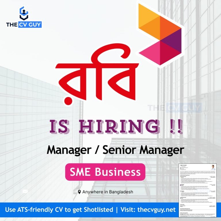 The CV Guy, Robi is Hiring bd, Robi jobs bd (1)