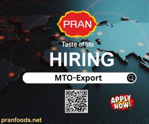 Read more about the article PRAN is hiring MTO – Export | 2025 – The CV Guy