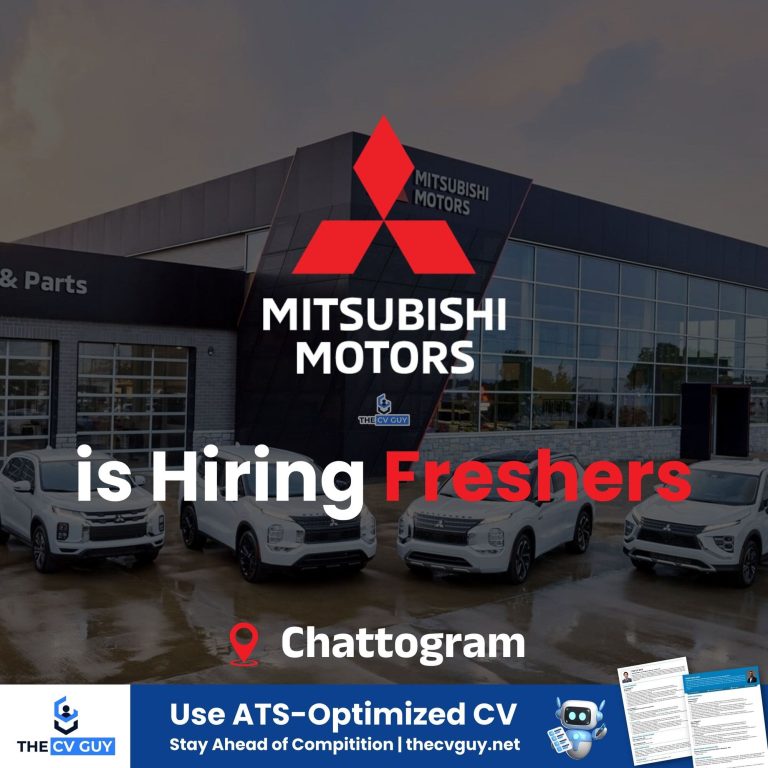 Mitsubishi Motors Bangladeshis Hiring Freshers