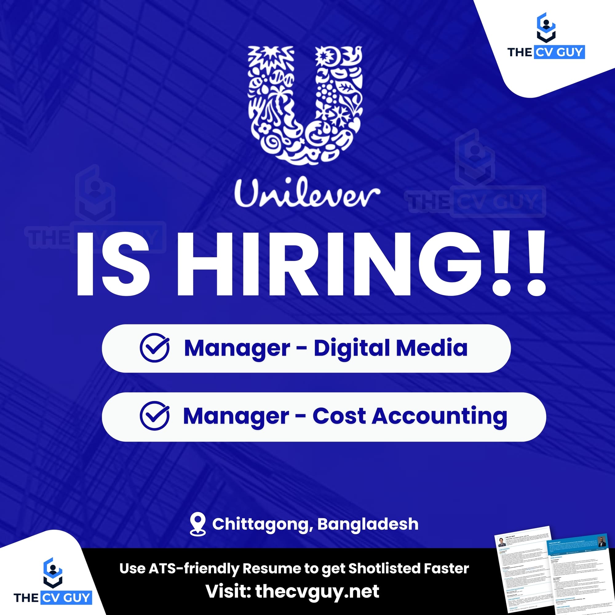 Unilever is Hiring
