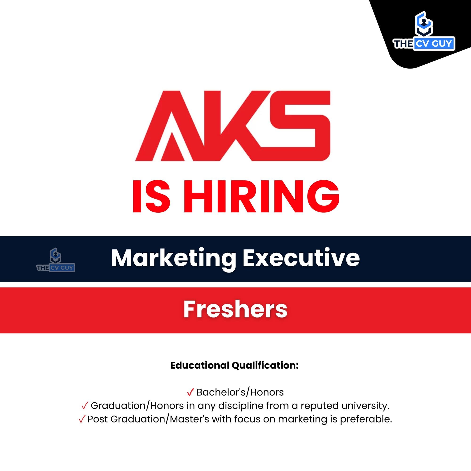 AKS: Abul Khair Steel is Hiring Frehser