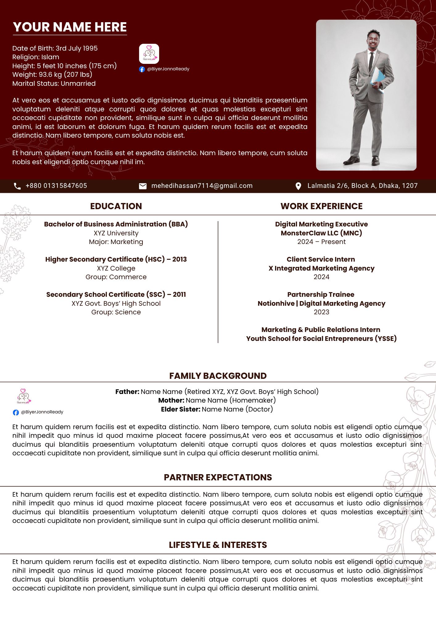 Biodata Center