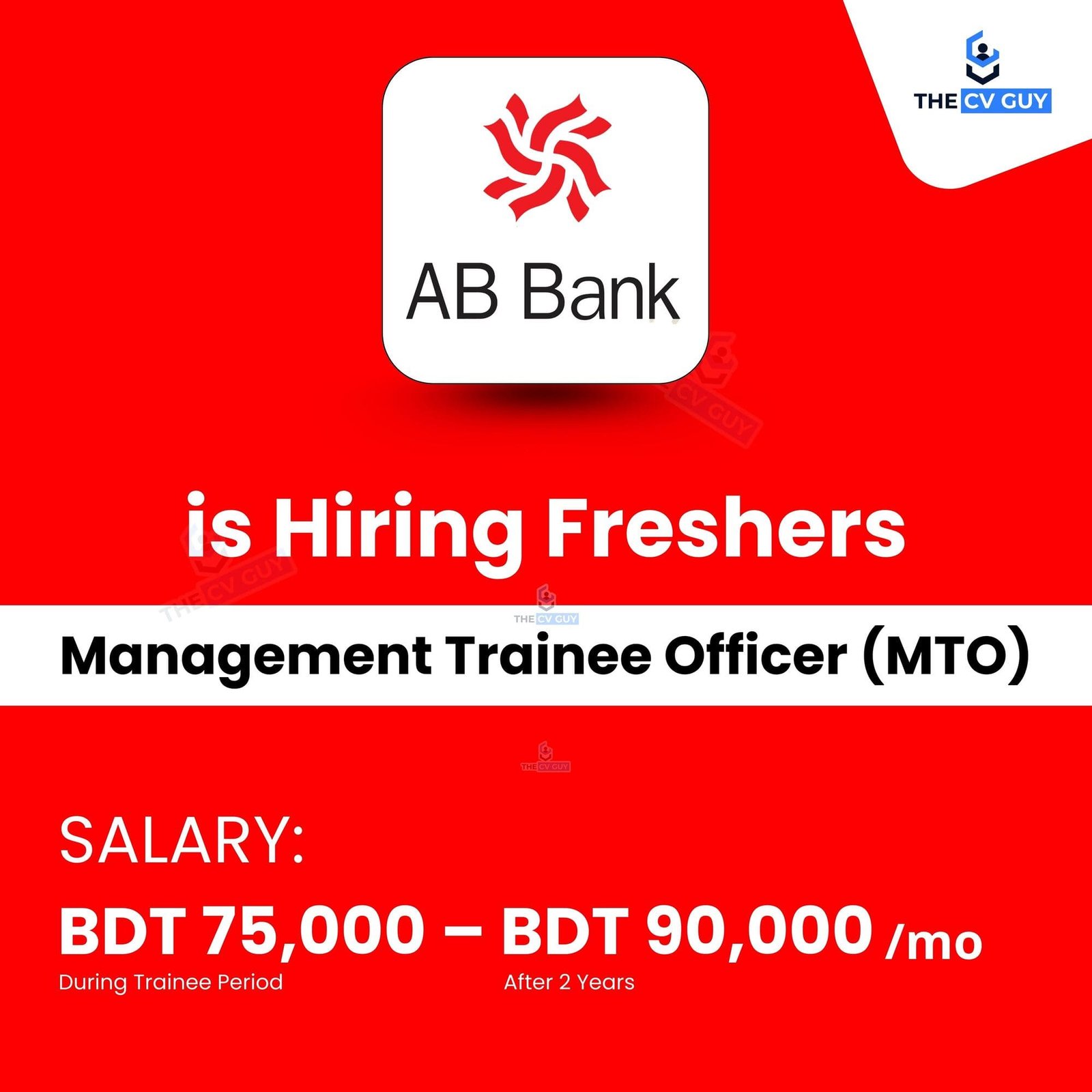 AB Bank Management Trainee Officer (MTO)