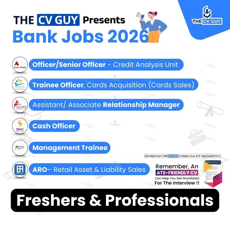 Bank Jobs 2026 in Bangladesh | Latest Vacancies for Freshers & Professionals