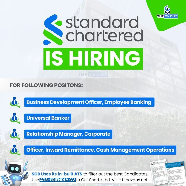 SCB Career: Standard Chartered Bank is Hiring Entry-Level and Professional Bankers