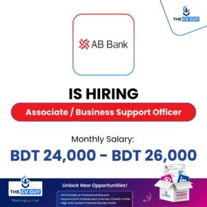Start Your Banking Career with AB Bank PLC | Associate Business Support Officer / Business Support Officer Recruitment 2026Start Your Banking Career with AB Bank PLC | Associate Business Support Officer / Business Support Officer Recruitment 2026