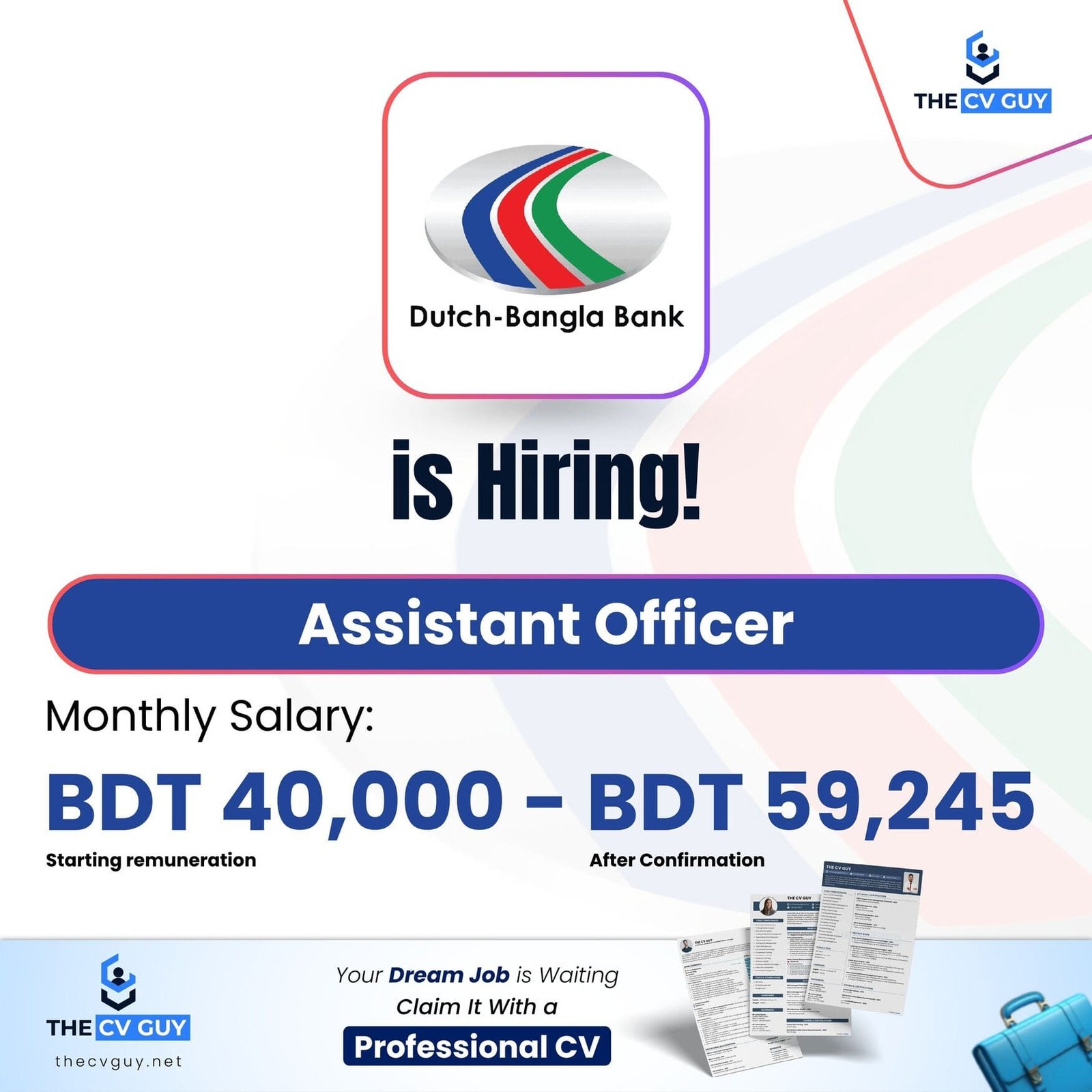 Dutch-Bangla Bank PLC Assistant Officer Job Circular 2026