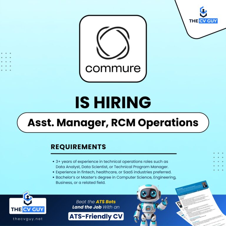 Commure is hiring Assistant Manager, RCM Operations (Bangladesh)