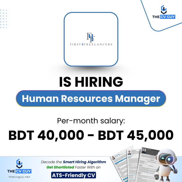 first4freelancers is hiring Human Resources Manager