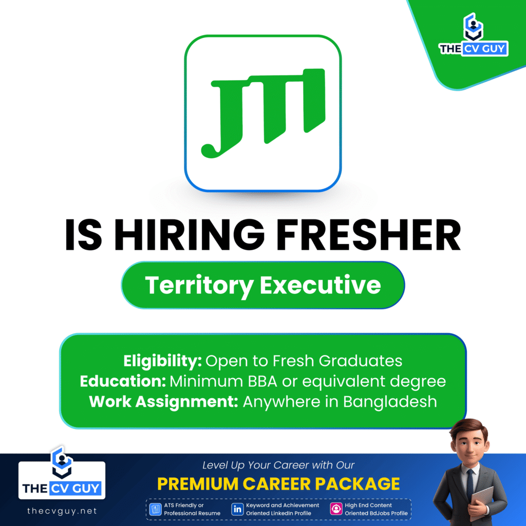 JTI Bangladesh Job Circular 2026 – Territory Executive