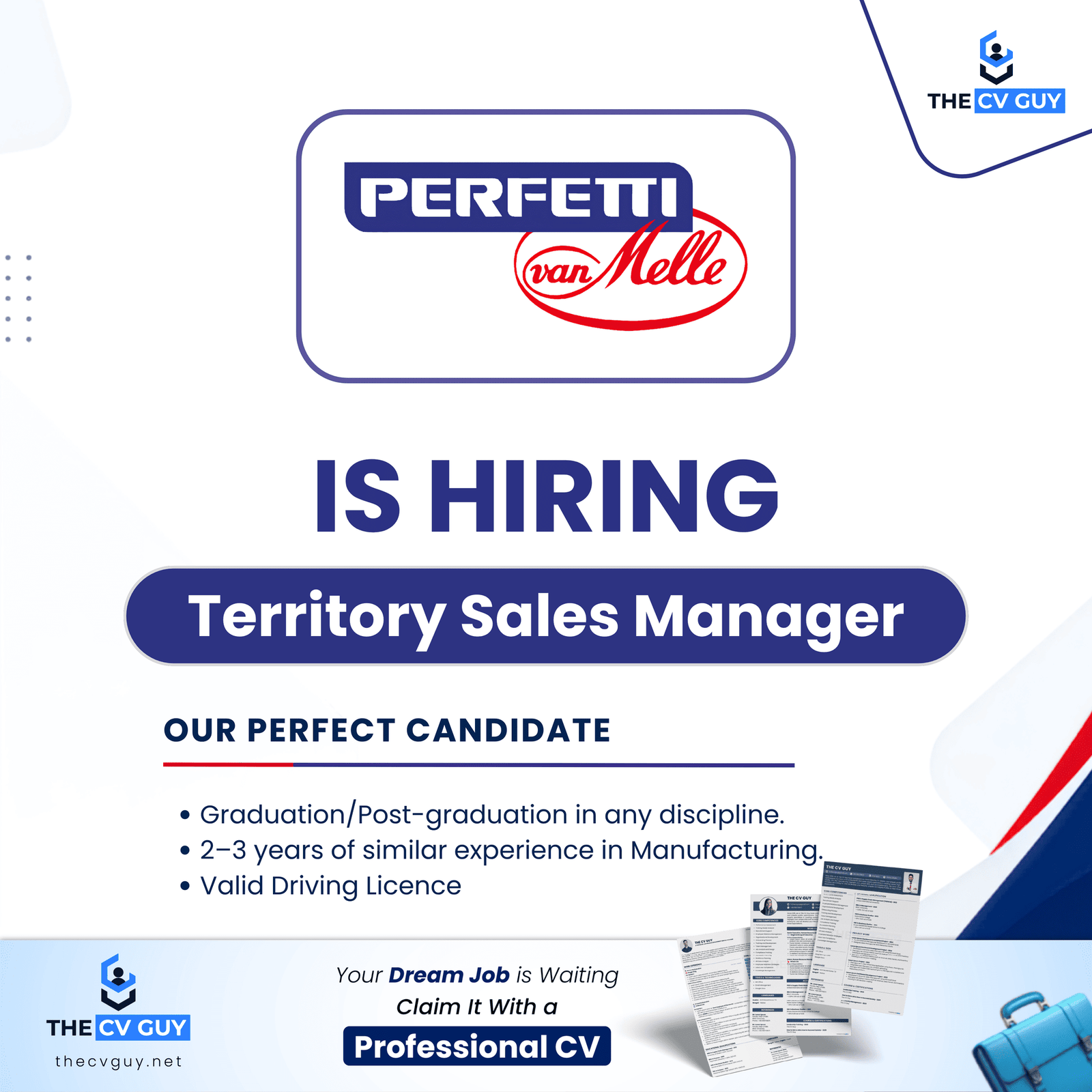 Perfetti Van Melle Bangladesh Is Hiring Territory Sales Manager | Job Circular 2026