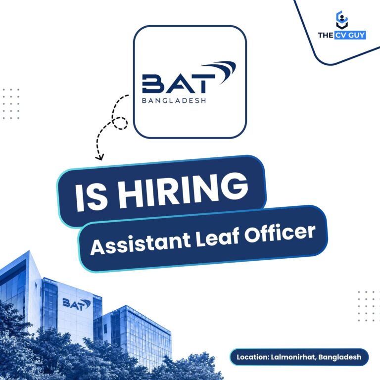 BAT Bangladesh Job Circular 2026 | Assistant Leaf Officer