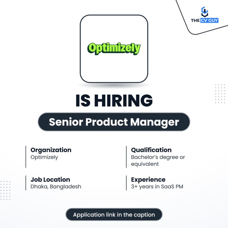 Optimizely Senior Product Manager job circular 2026