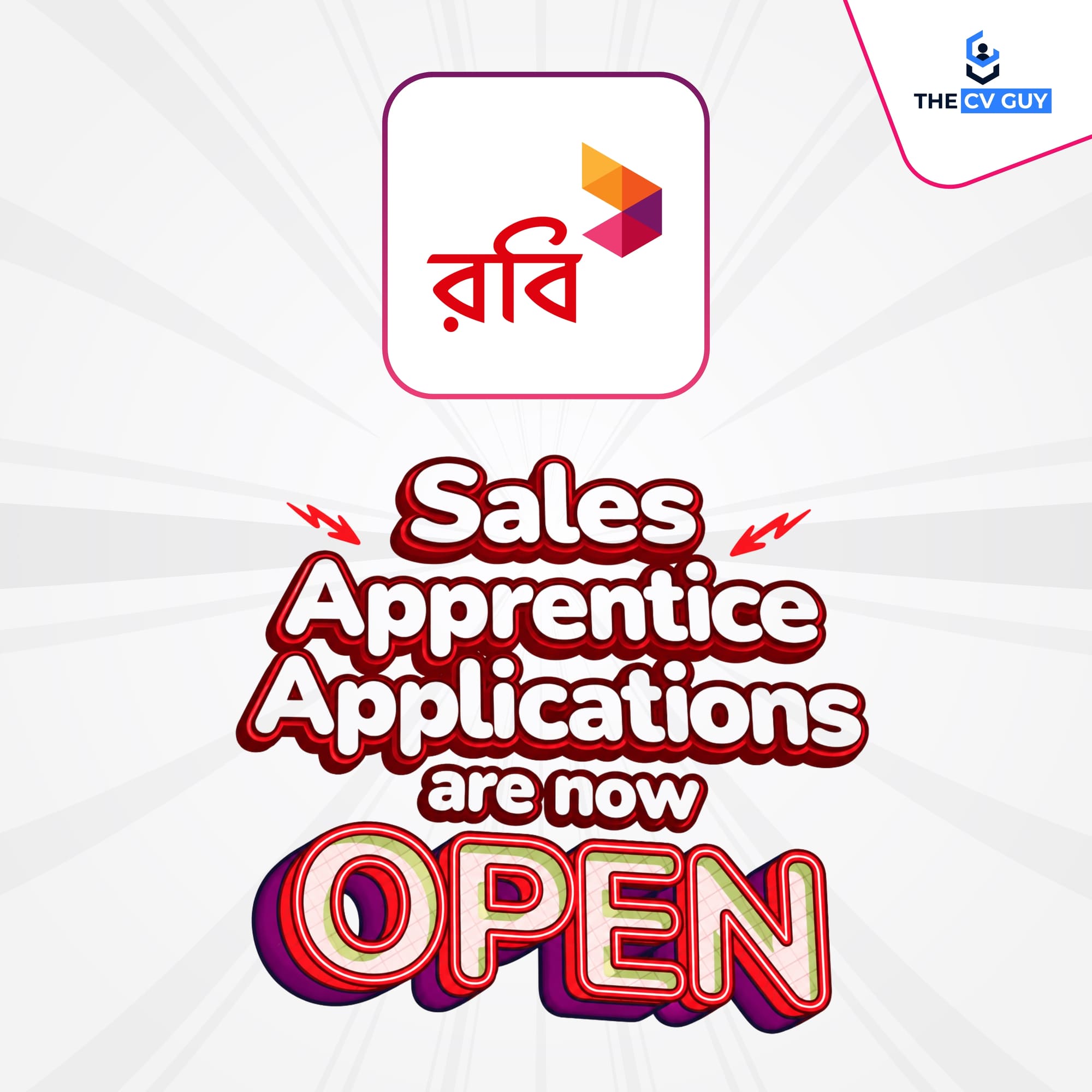 Robi Sales Apprentice | Sales Apprenticeship Program at Robi Axiata PLC.