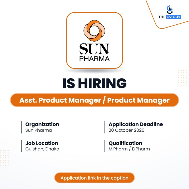 Sun Pharmaceuticals (EZ) Limited is hiring Asst. Product Manager / Product Manager (APM/PM)