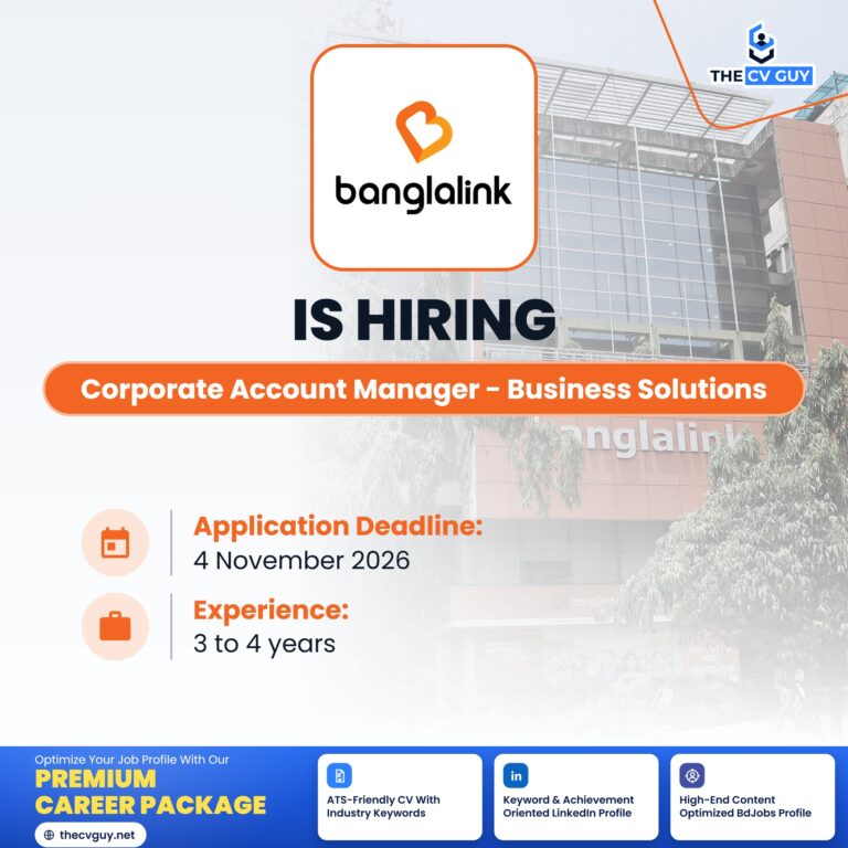 banglalink corporate account manager business solutions