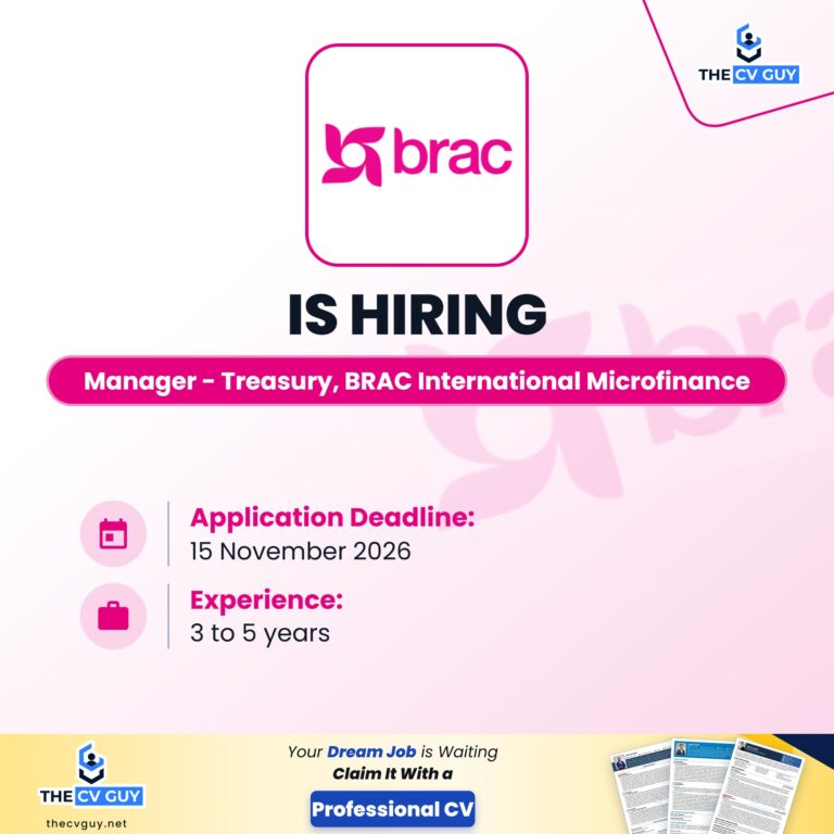 brac international manager treasury microfinance