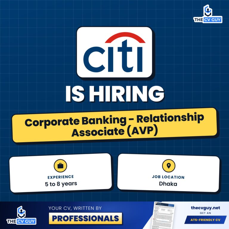 citi corporate banking relationship associate avp