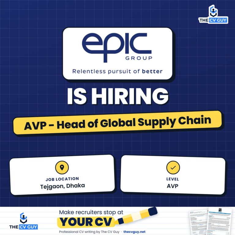 epic group avp head of global supply chain