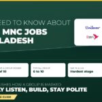 All you need to know about FGDs for MNC jobs in Bangladesh: ten employers checked, five describe a group round, a typical group is six to ten people, and no employer publishes how a group is marked