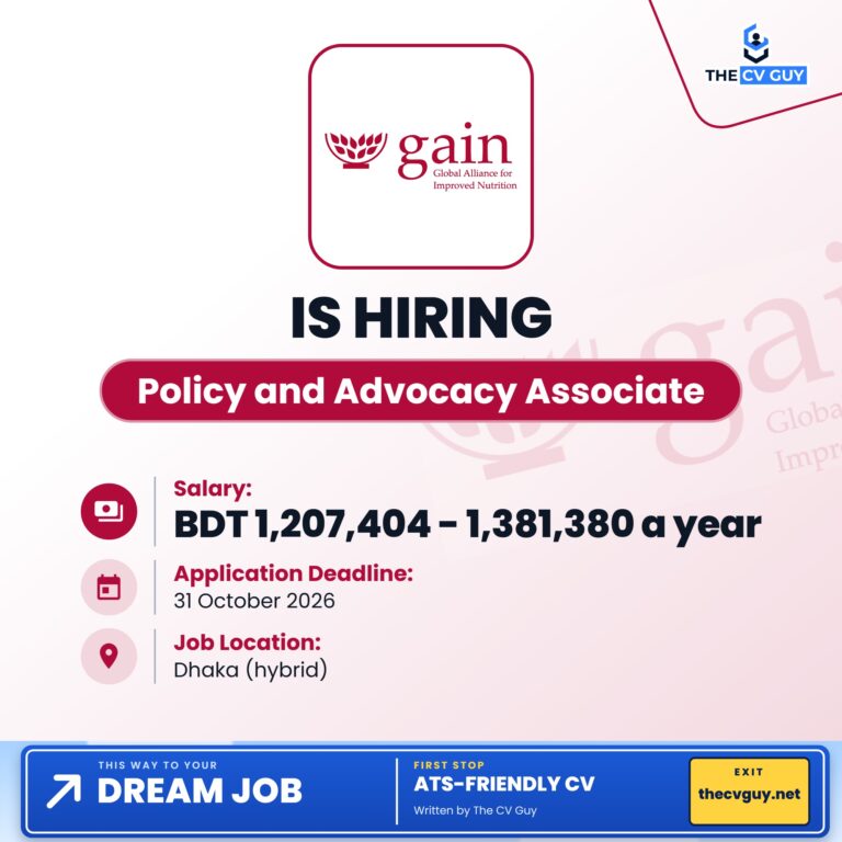 gain policy and advocacy associate