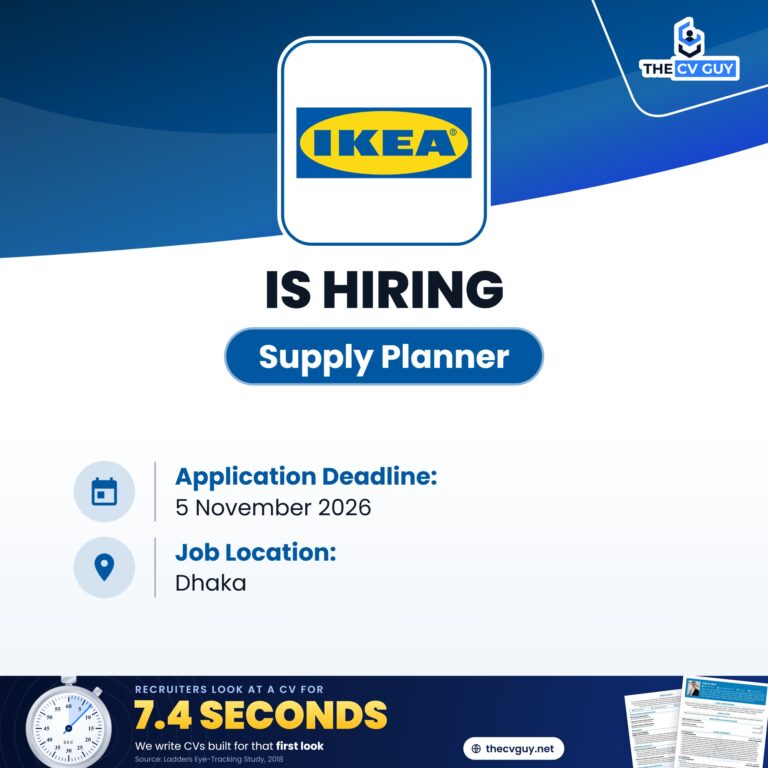 ikea supply planner dhaka
