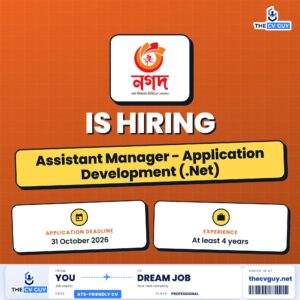 nagad assistant manager application development dotnet