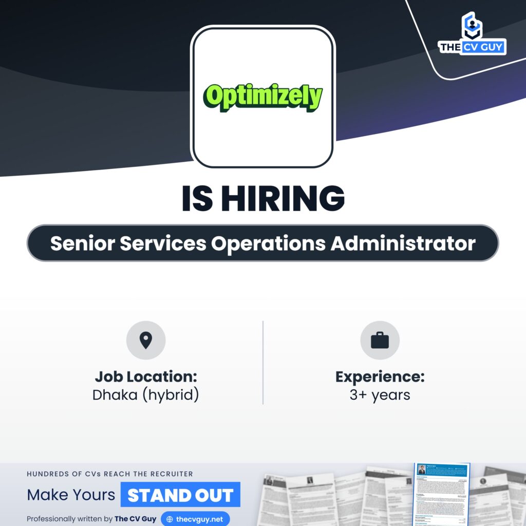optimizely senior services operations administrator