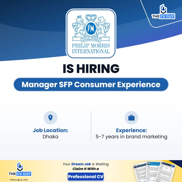 Philip Morris International is hiring Manager SFP Consumer Experience