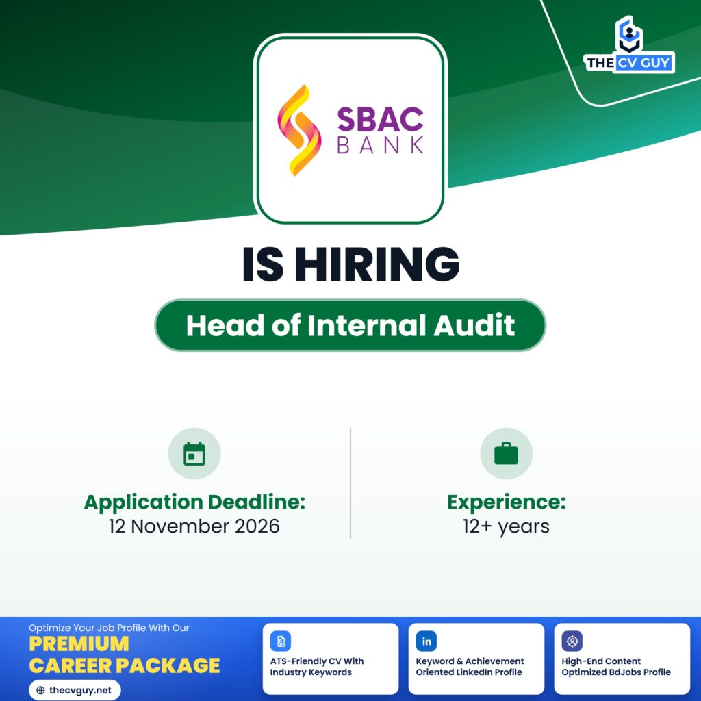 sbac bank head of internal audit