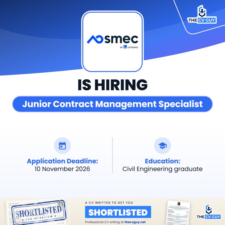 smec junior contract management specialist
