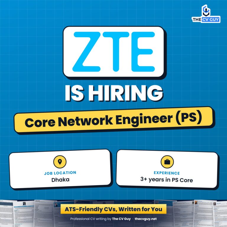 zte core network engineer ps